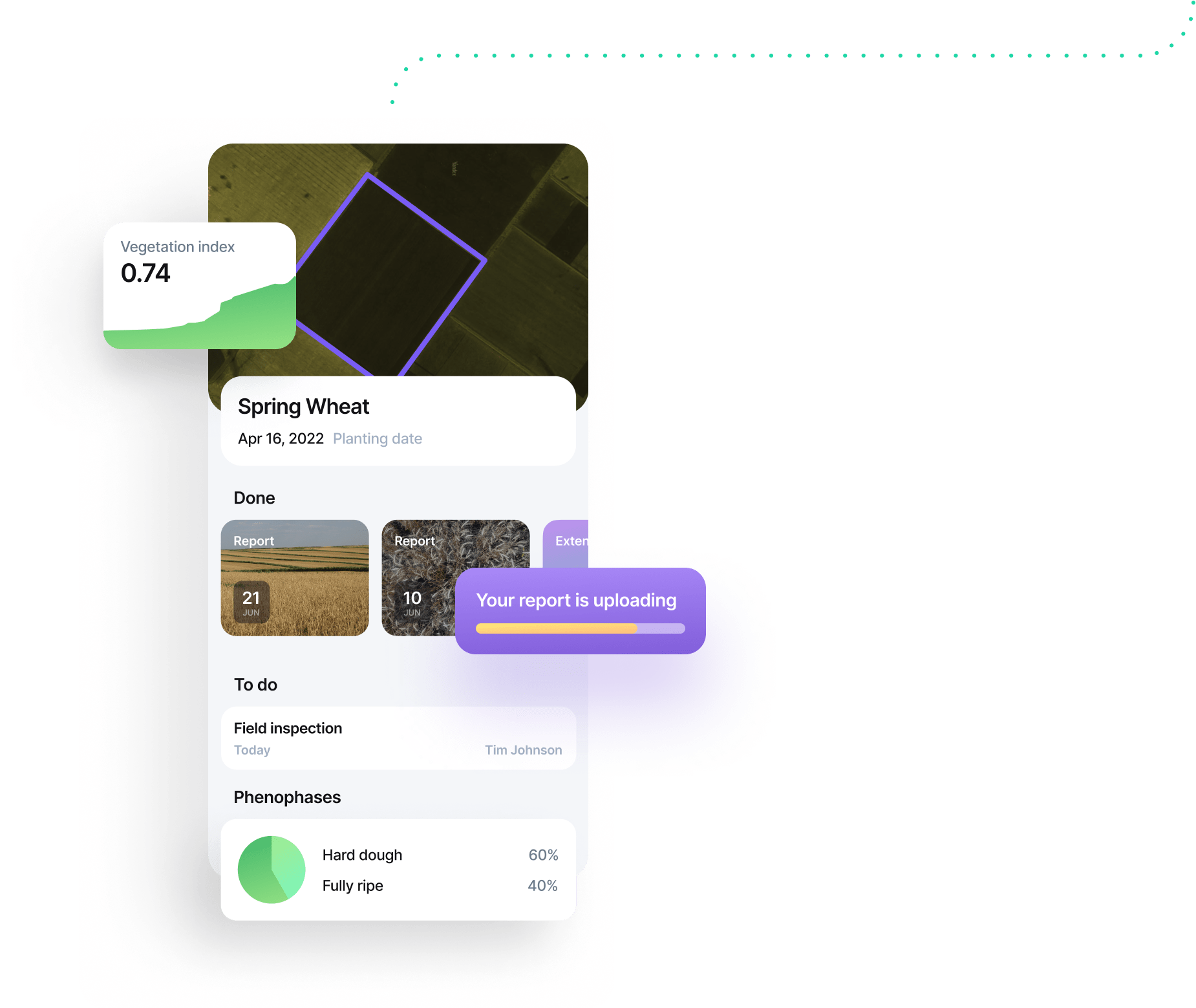 Мобильный интерфейс AssistAgro